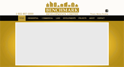 Desktop Screenshot of benchmarkdevelopments.ca